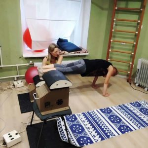 Процесс растяжки